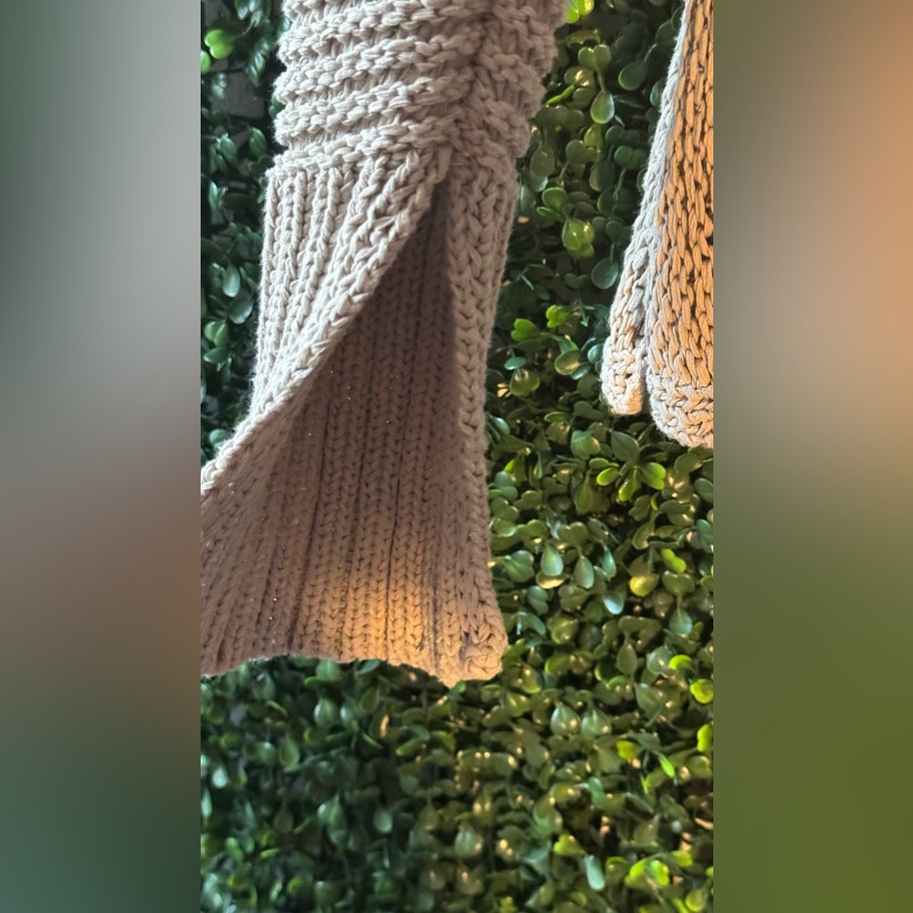 BCBGMAXAZRIA AUBRIANA OPEN KNIT SWEATER - Picture 7 of 9